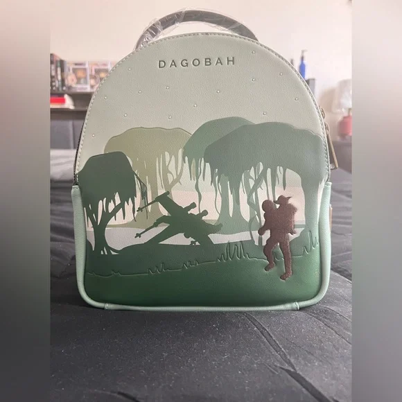 Loungefly Star Wars Dagobah Planet Mini Backpack Star Wars Dagobah Convertible Mini Backpack main image 2
